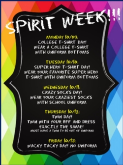 SPIRIT WEEK 2017!